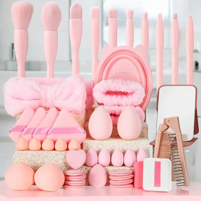 Kit de Pinceaux Maquillage - Lunea