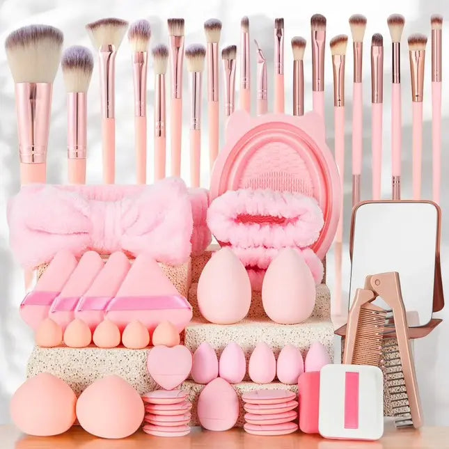 Kit de Pinceaux Maquillage - Lunea