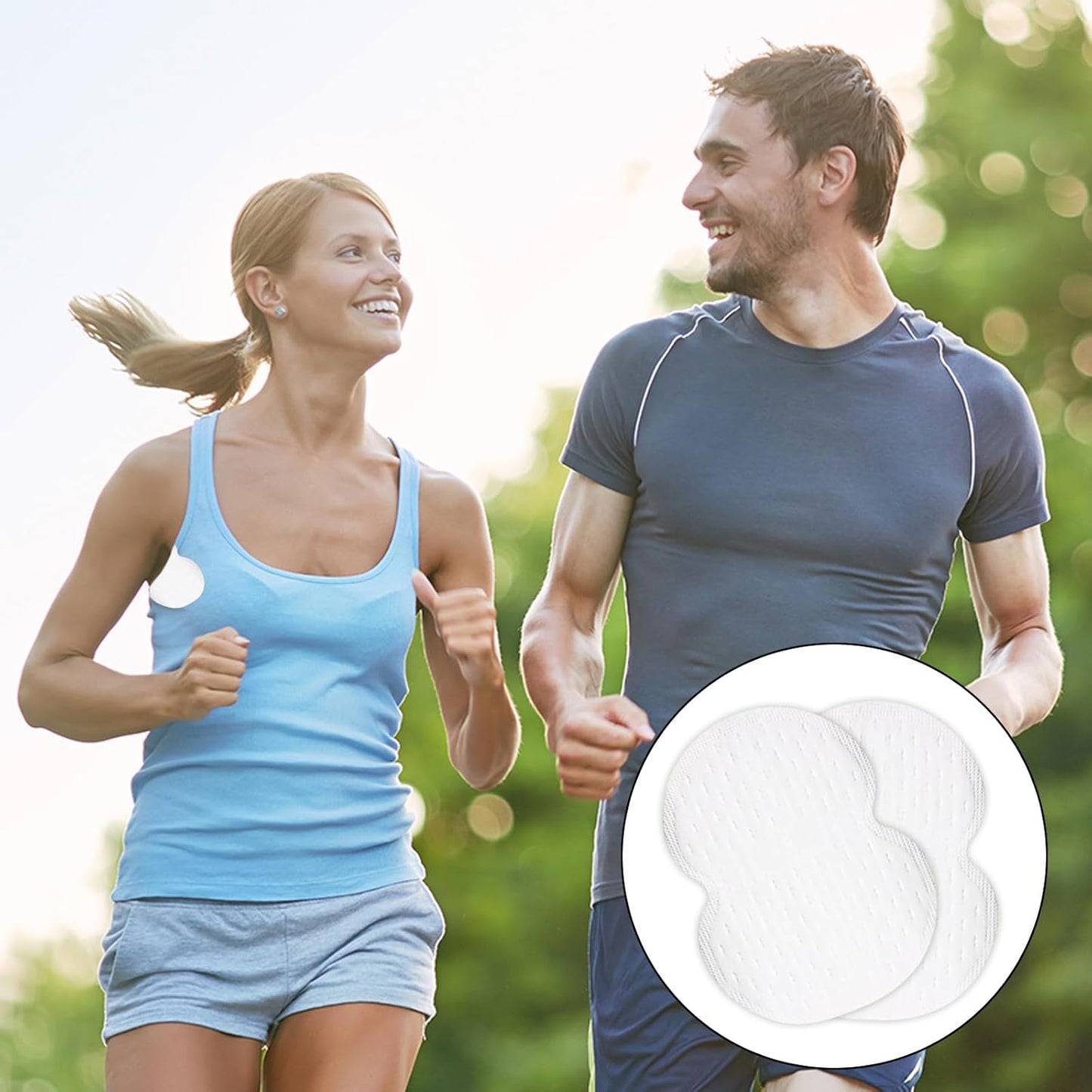 100 Pièces Patch Anti Transpiration Kit, Invisible Anti Transpirant Aisselles, Jetable Coussinet Anti Transpirant, Confortable Patch Anti Transpirant pour Femmes Hommes Lunea