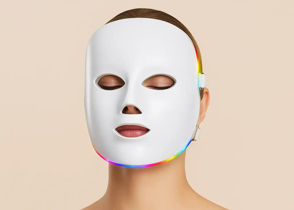 Appareil de beauté pour le visage et le cou, masseur LED pour le soin de la peau - Lunea
