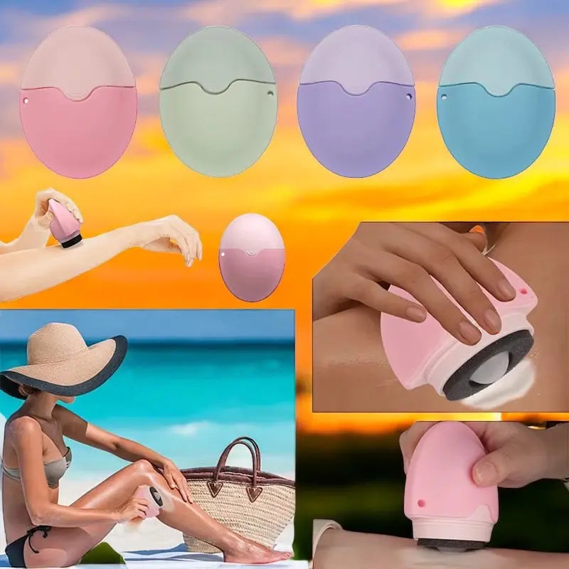 Applicateur de Crème Solaire & Lotion – Roll-On Réutilisable - Lunea